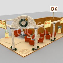 Stand Gilmar . 3D, Arsitektur, Desain, Dan Pembuatan Furnitur proyek oleh Oscar García Hernández - 03.09.2006
