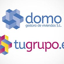 Logotipo Domo Gestora. Graphic Design project by José Luis Cid - 01.10.2016