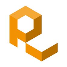Promociones Victoria, logotipo para una empresa de construcción, reformas y otras cosas. Forma cúbica imitando un edificio y color naranja ladrillo acorde a la temática.. Un progetto di Br, ing, Br, identit, Design e Graphic design di Héctor Núñez Gómez - 18.01.2016