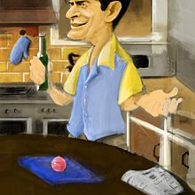 Charlie Harper... en proceso Ein Projekt aus dem Bereich Bildende Künste, Kino, Video und TV, Design, Design von Figuren, Grafikdesign, Traditionelle Illustration und Malerei von BORCH - 19.01.2016
