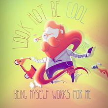 Hipster beard. Character Design, and Traditional illustration project by Manu Berjillos - 01.19.2016