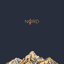 NORD album cover & artwork. Graphic Design, and Traditional illustration project by Xavier Calvet Sabala - 12.05.2012