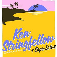 Cartel KEN STRINGFELLOW + COPA LOTUS. Graphic Design, and Traditional illustration project by Xavier Calvet Sabala - 06.12.2014