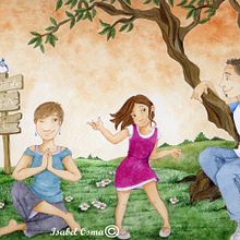 En familia. Un proyecto de Ilustración tradicional de Isabel Osma - 20.01.2016