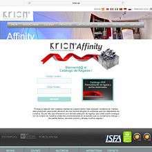 Krion affinity. Aplicación para fidelización. Web Design project by Wellaggio - 01.20.2016