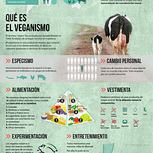 Qué es el veganismo. VeganWhat? . Un proyecto de Diseño, Diseño gráfico, Br e ing e Identidad de Alberto P. Fuster - 24.01.2016