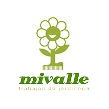 Logotipo MIVALLE - Jardinería. Un proyecto de Br, ing e Identidad y Diseño gráfico de JOSÉ MANUEL PASTRANA MARTÍNEZ - 08.01.2006
