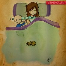 night after night. Fine Arts, Comic, Design, Graphic Design, and Traditional illustration project by Estela López Vázquez - 01.21.2016