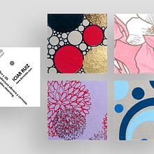 Business cards. Design, and Graphic Design project by Iciar Ruiz - 01.21.2016