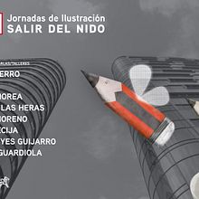 Cartel para las Jornadas de Ilustración de APIM ;). Graphic Design, and Traditional illustration project by Ana Cristina Martín Alcrudo - 01.21.2016