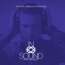 Diseño Web Parallax - In Sound. Un proyecto de Diseño Web y UX / UI de Evelyn Rojas Esquivel - 22.01.2016