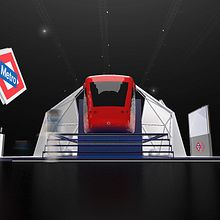 Stand Metro de Madrid. Un progetto di Architettura e Architettura d'interni di Nicolas Poitou - 23.01.2016