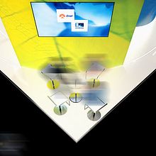 Stand Enel / Endesa. Un progetto di Architettura e Architettura d'interni di Nicolas Poitou - 23.01.2016