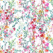 all over prints -florals-. Traditional illustration project by Sol Galiano Vadillo - 01.24.2016