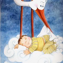 a dormir . Un proyecto de Ilustración tradicional de Isabel Osma - 24.01.2016