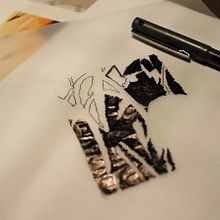 Lettering one soul | tipografía experimental con Claudio Rocha. Tipografia projeto de Gisela Dias - 25.05.2016