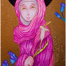 La Profeta.. Fine Arts, Traditional illustration, and Painting project by Galstheo - 01.25.2016