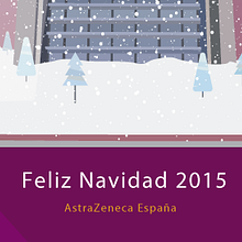 Tarjeta para cesta de navidad AZ. Un progetto di Design e Graphic design di Karolina Chamorro - 25.01.2016