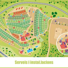 Rediseño mapa camping (proyecto final). Graphic Design project by Núria Grau López - 01.25.2016