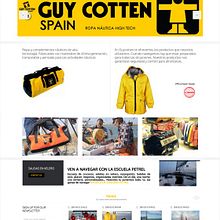 ECOMMERCE. GUYCOTTEN SPAIN. Un proyecto de Desarrollo Web de Miguel Angel Sanchez Montaño - 25.10.2015