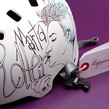 Casco para Marta. Un proyecto de Ilustración tradicional de inma martinez - 26.01.2016