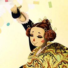 Cartel concurso Feria de Albacete 2016. Traditional illustration project by Cristina Pérez - 01.07.2016