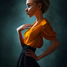 Light Studies. Character Design, and Traditional illustration project by gesiOH - 01.27.2016
