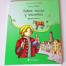 Colección GENIUS vol.4 Sobre vacas y vacunas. Editorial Design, and Traditional illustration project by Cristina Aguilera - 01.27.2016