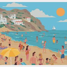 Ilustración editorial. Art Direction, Education, and Traditional illustration project by Jota Han - 01.16.2014