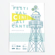Propuesta 13 edición del Festival de Cine de Alicante. Film, Editorial Design, and Graphic Design project by 47 bajo cero - 01.28.2016
