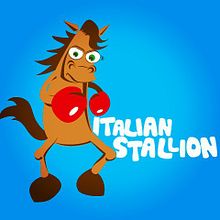 Italian Stallion. Un proyecto de Ilustración tradicional de César Casado - 28.01.2016