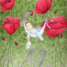 y Alba su gemela Bienvenidas a las dos. Un proyecto de Ilustración tradicional de Isabel Osma - 28.01.2016