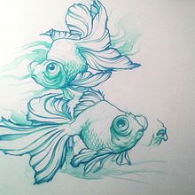 Bocetos a color. Fine Arts, and Traditional illustration project by Fore - 01.29.2016