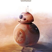 Poster alternativo para la exposición "Star Wars The Force Awakens Exhibit" en los Cines Curzon Mayfair en Londres. Artes plásticas, Cinema e Ilustração tradicional projeto de Jose Angel Trancón Fernández - 16.12.2015