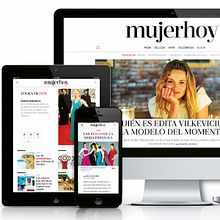 Rediseño en responsive portal mujerhoy.com. Un proyecto de Dirección de arte, Diseño de la información, Diseño editorial y Diseño Web de Rebeca Ramiro Ríos - 10.01.2016