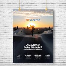 Página publi temática cmvocento . Un proyecto de Cop, writing, Dirección de arte y Publicidad de Rebeca Ramiro Ríos - 19.11.2015