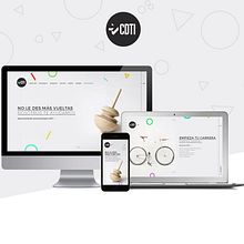 CDTI . Design web și UX / UI de Zaira García - 11.30.2015