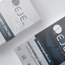 Branding y naming de Eje Diseño Gráfico. Br, ing, Identit, Design, Graphic Design, and Web Design project by David Ramos Sánchez - 01.31.2016