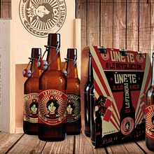 Cerveza La Pionera. Br, ing, Identit, Editorial Design, and Graphic Design project by David Ramos Sánchez - 01.31.2016