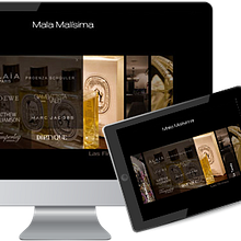 MALA MALISIMA tienda de ropa. Projekt z dziedziny Web design użytkownika Marga Palazón Ortega - 31.01.2012