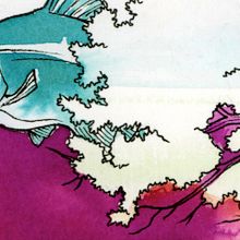 Bosques Acuáticos. Peces. Traditional illustration project by JO.VEN - 02.01.2016