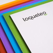 loqueleo papelería. Un progetto di Br, ing, Br, identit e Graphic design di Estudio Pep Carrió - 01.02.2016