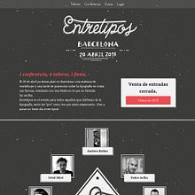 Entretipos. Un progetto di Web development e Web design di Marta Armada - 01.02.2016