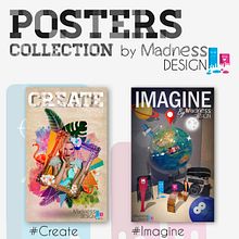 Poster Collection by Madness Design. Br, ing e Identidade, Colagem, Design, Design gráfico, e Publicidade projeto de Madness Design - 14.12.2015