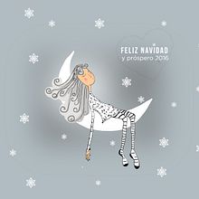 Felicitación Navideña- Ilustración . % lydia_carsanz tarafından hazırlanan Geleneksel illüstras, Ve on projesi - 02.02.2016