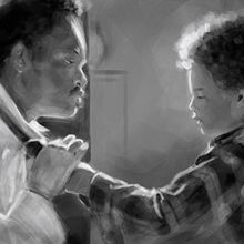 The pursuit of HAPPINESS. Digital Fast Paint  Ein Projekt aus dem Bereich Bildende Künste, Kino, Kino, Video und TV, Design, Beleuchtungsdesign, Design von Figuren, Fotografie, Traditionelle Illustration, Malerei und Werbung von BORCH - 02.02.2016