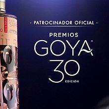 Patrocinio 30 edición Premios Goya - Saphir Parfums. Un proyecto de Dirección de arte, Publicidad y Televisión de Albert Gómez Belmonte - 02.02.2016