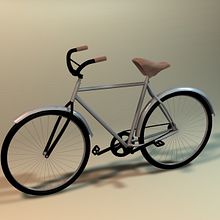 Old Bike. 3D, and Design project by Carlos Rodriguez Smith - 02.03.2016