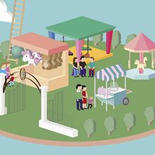 Cartel de Fiestas de Riansares. Un projet de Direction artistique, Design , Design graphique et Illustration traditionnelle de marta kraft - 06.09.2015