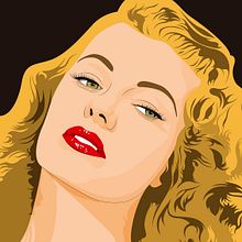 Gilda. Projekt z dziedziny  Kino, Trad, c i jna ilustracja użytkownika Carlos Rex Estrada - 03.02.2016
